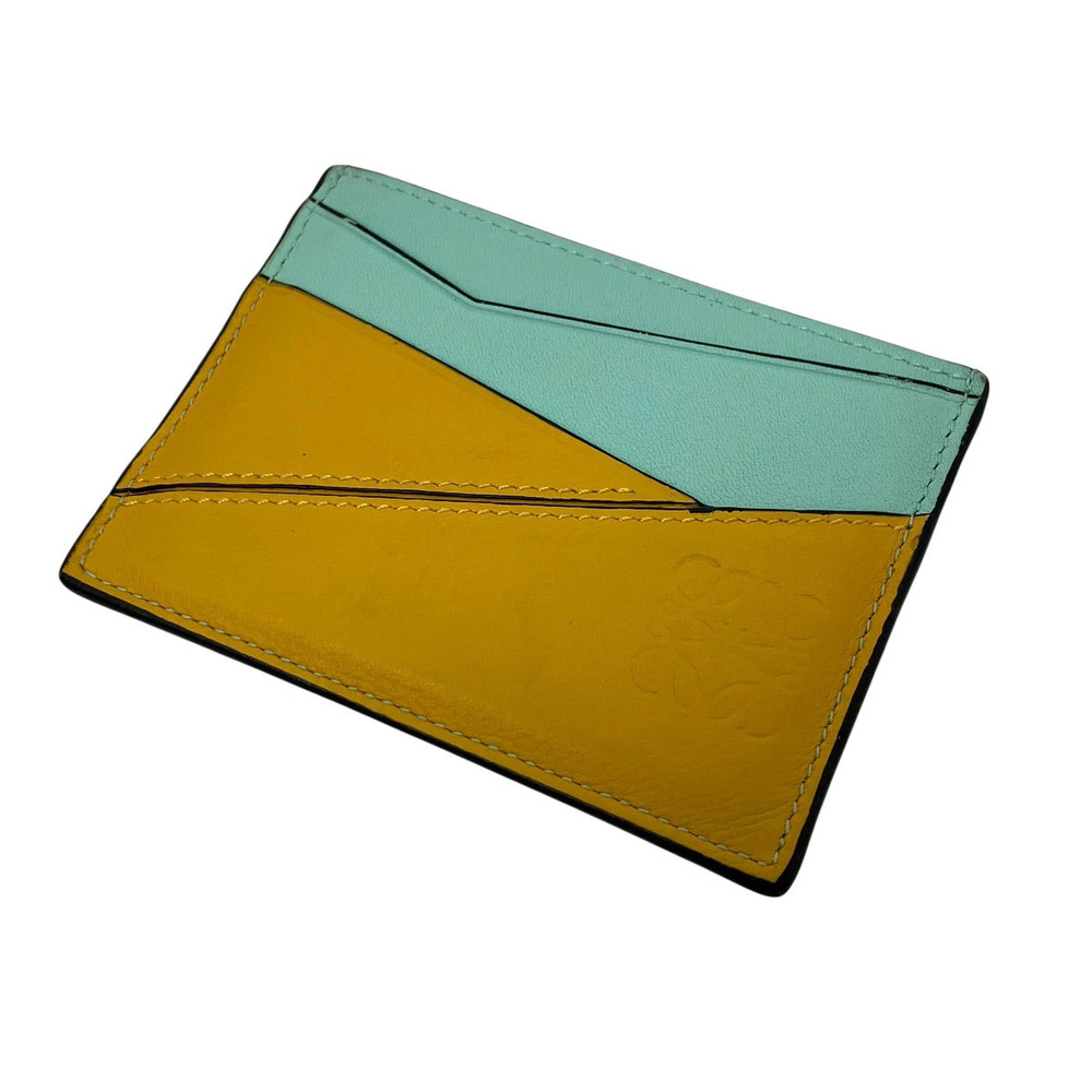 Loewe Card Case Yellow